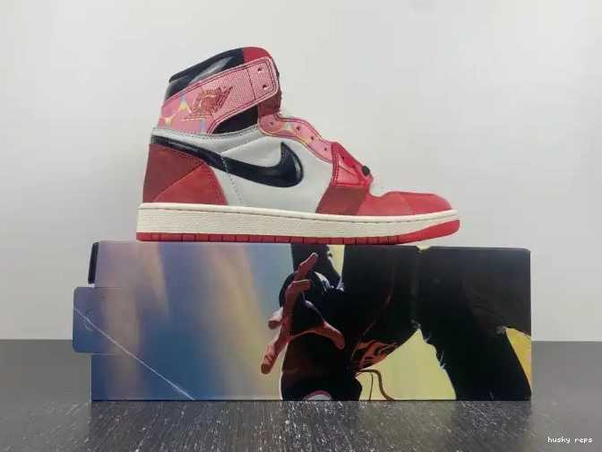 Cheap Husky 1 Across Spider-Verse High OG DV1748-601 Spider-Man Jordan the 0508